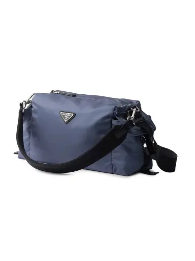 Prada Men's Explore Re-Nylon and Leather Bag | Thumbnail 4 Prada Men's Explore Re-Nylon and Leather Bag | Thumbnail 4