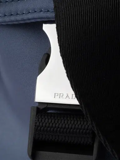 Prada Men's Explore Re-Nylon and Leather Bag | Thumbnail 8 Prada Men's Explore Re-Nylon and Leather Bag | Thumbnail 8