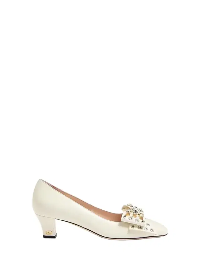 Valentino Garavani Women's Bowow 45MM Pumps in Kidskin with Studs