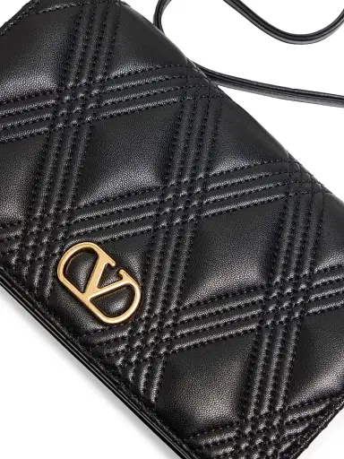 Valentino Garavani Women's Quiltie 67 Mini Shoulder Bag - Black | Thumbnail 5
