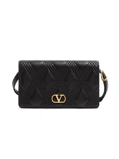Valentino Garavani Women's Quiltie 67 Mini Shoulder Bag - Black | Thumbnail 1