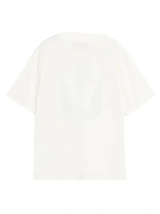Valentino Garavani Women's Jersey Cotton T-Shirt with Chez Valentino Print -