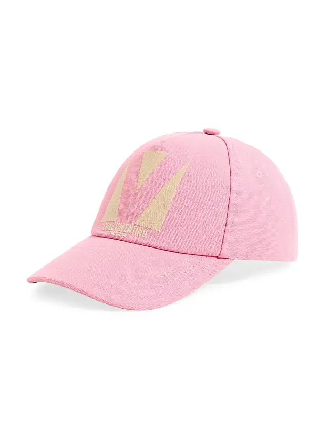 Valentino Garavani Women's Chez Valentino Cotton Baseball Cap - Pastel Pink Butter