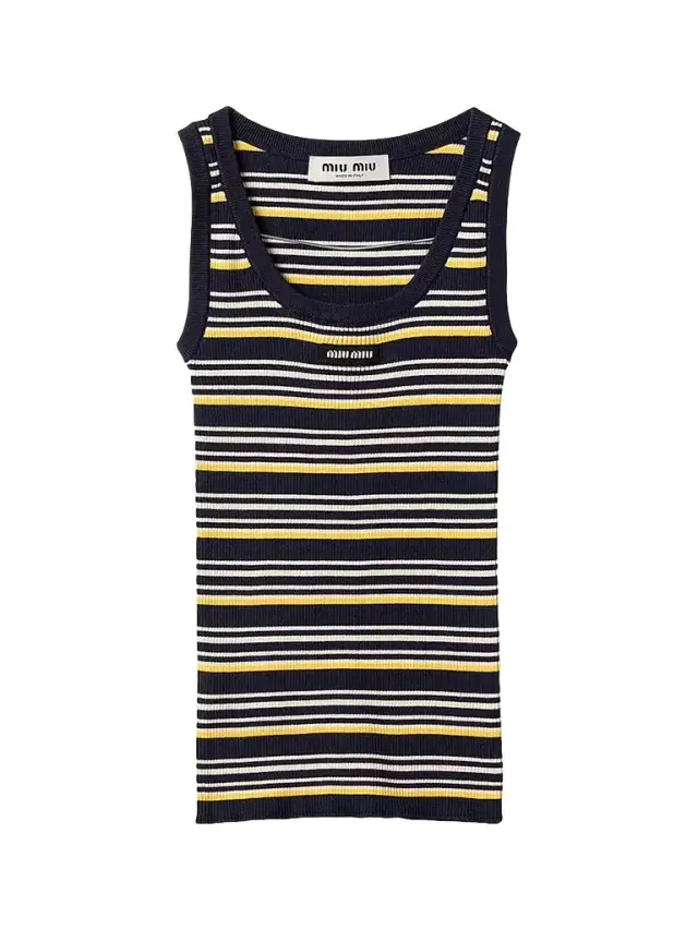 Women's Cotton Tank Top - Blue