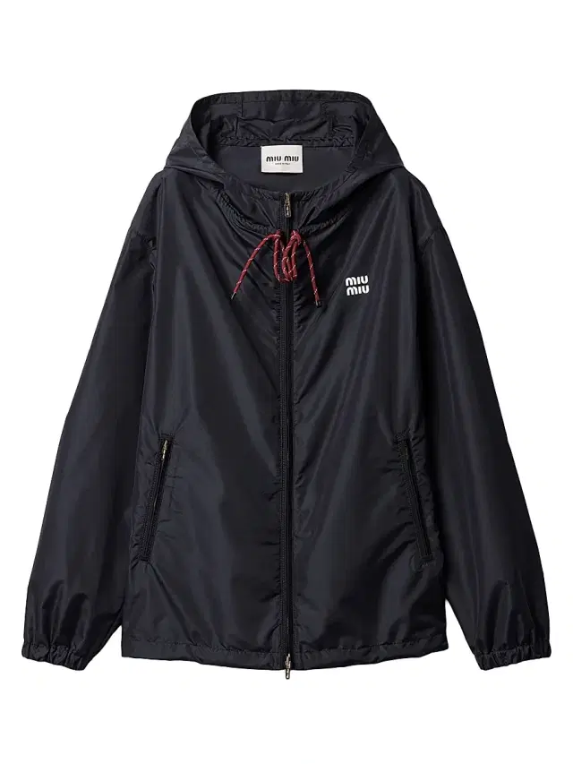 Miu Miu Women's Technical Fabric Blouson Jacket - Blue