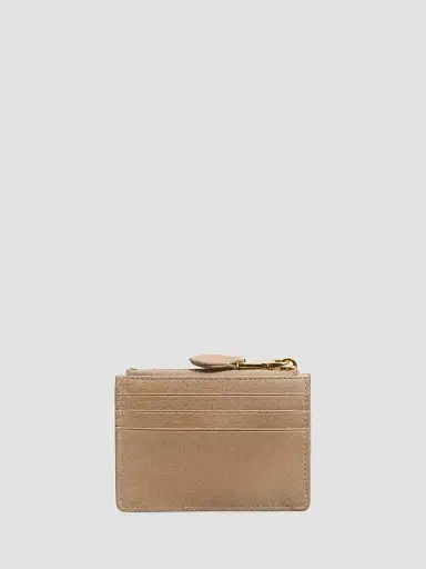Miu Miu Women's Nappa Leather Card Holder | Thumbnail 2 Miu Miu Women's Nappa Leather Card Holder | Thumbnail 2