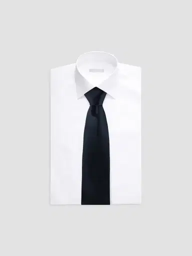 Stefano Ricci Men's Luxury Handmade Silk Tie - Navy | Thumbnail 2