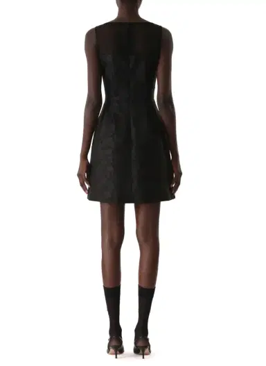 Jason Wu Collection SLEEVELESS TEXTURED FRAY JACQUARD MINI DRESS | Thumbnail 5 Jason Wu Collection SLEEVELESS TEXTURED FRAY JACQUARD MINI DRESS | Thumbnail 5