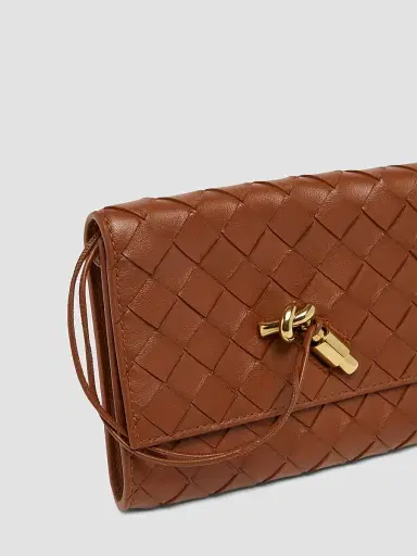 Bottega Veneta Women's Andiamo Intrecciato Leather Shoulder Bag | Thumbnail 6