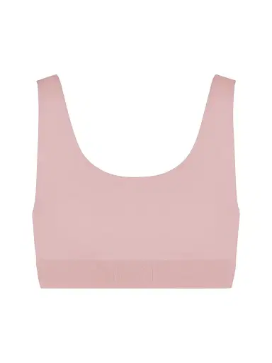 Wolford Women's Beauty Cotton Scoop Neck Bralette - Powder Pink | Thumbnail 1