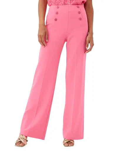 Trina Turk Women's Saltie Wide-Leg Suiting Pants | Thumbnail 1