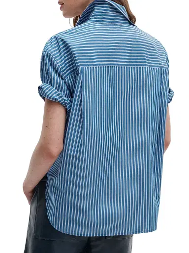 rag & bone Women's Connie Striped Cotton Button-Front Shirt | Thumbnail 4 rag & bone Women's Connie Striped Cotton Button-Front Shirt | Thumbnail 4