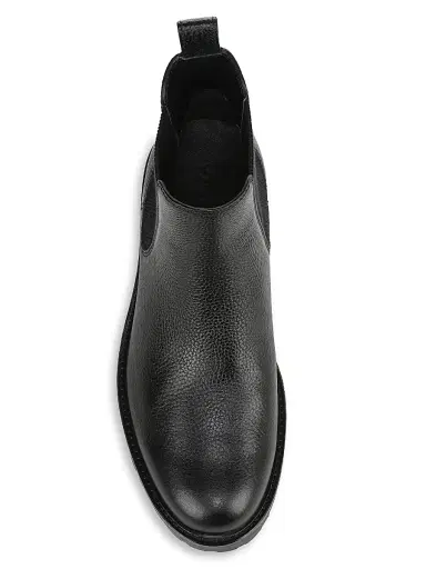 Vince Men's Dave Leather Chelsea Boots | Thumbnail 4 Vince Men's Dave Leather Chelsea Boots | Thumbnail 4