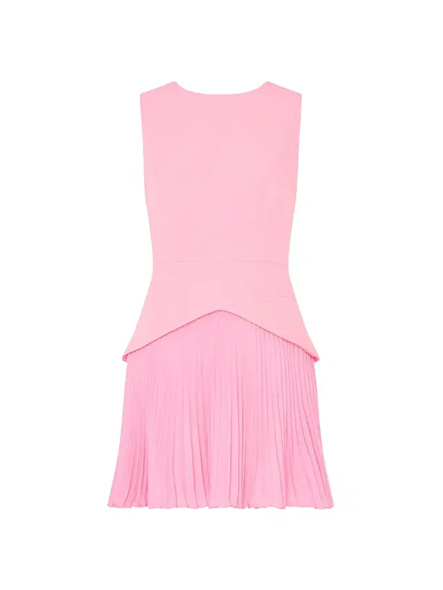 Women's Haddy Pleated Minidress - Baby Pink