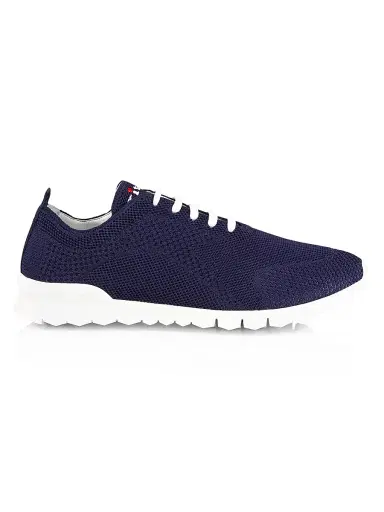 Kiton Men's Fits Lace-Up Sneakers - Navy - Size 12 | Thumbnail 1