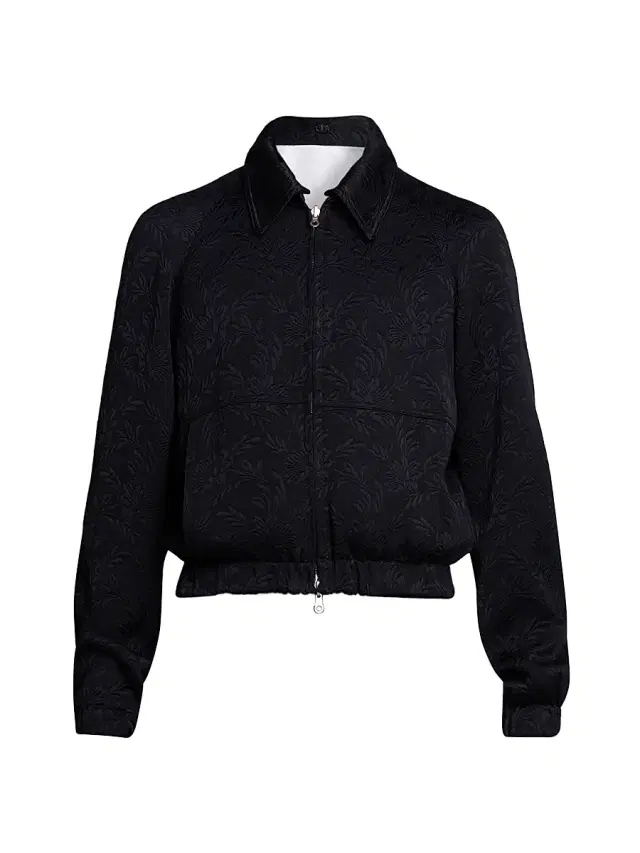 Dries Van Noten Men's Vinny's Reversible Zip-Up Jacket - Black