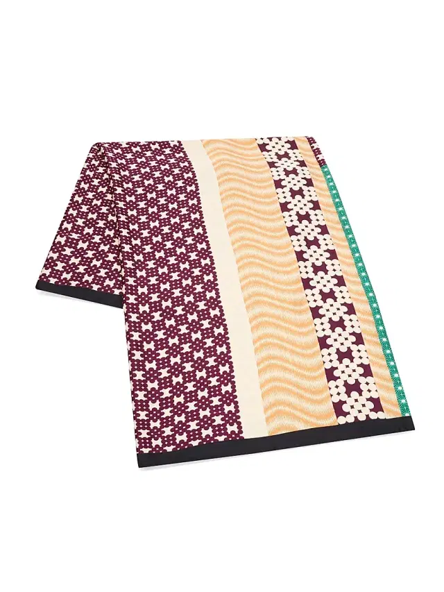 Dries Van Noten Men's Flora Geometric Scarf - Dessin