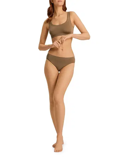 Hanro Women's Touch Feeling High-Cut Brief - Skin | Thumbnail 2 Hanro Women's Touch Feeling High-Cut Brief - Skin | Thumbnail 2