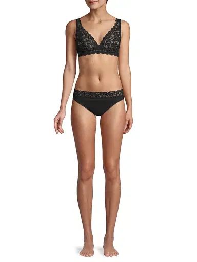 Hanro Women's Luxury Moments Allover Lace Soft Cup Bra | Thumbnail 2