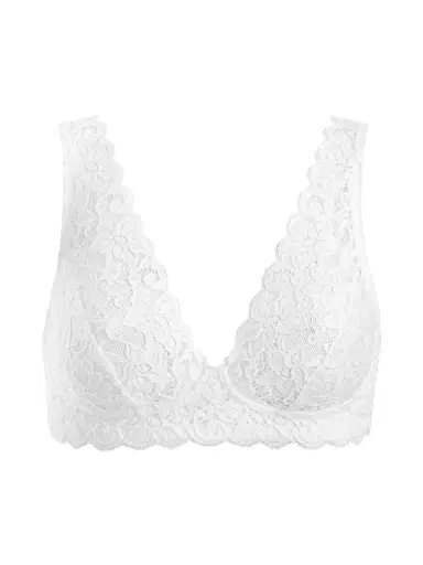 Hanro Women's Luxury Moments Allover Lace Soft Cup Bra | Thumbnail 1