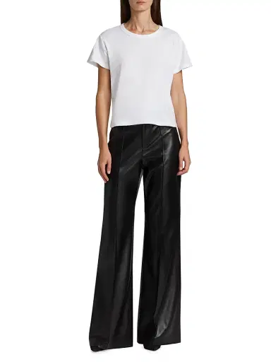 LESET Women's Margo Cotton T-Shirt - White - Size XL | Thumbnail 2