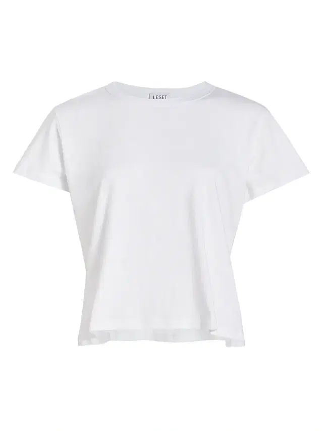 Leset Women's Margo Cotton T-Shirt - White