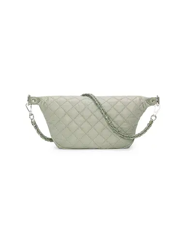 MZ Wallace Women's Crosby Small Quilted Crossbody Bag - Agave Green | Thumbnail 4 MZ Wallace Women's Crosby Small Quilted Crossbody Bag - Agave Green | Thumbnail 4