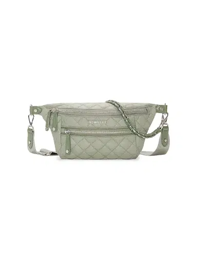 MZ Wallace Women's Crosby Small Quilted Crossbody Bag - Agave Green | Thumbnail 1 MZ Wallace Women's Crosby Small Quilted Crossbody Bag - Agave Green | Thumbnail 1