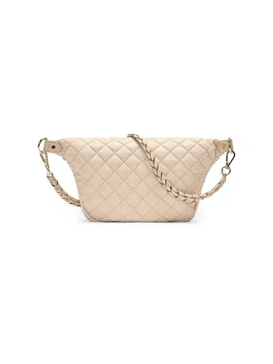 MZ Wallace Women's Crosby Quilted Crossbody Bag - Buff | Thumbnail 3