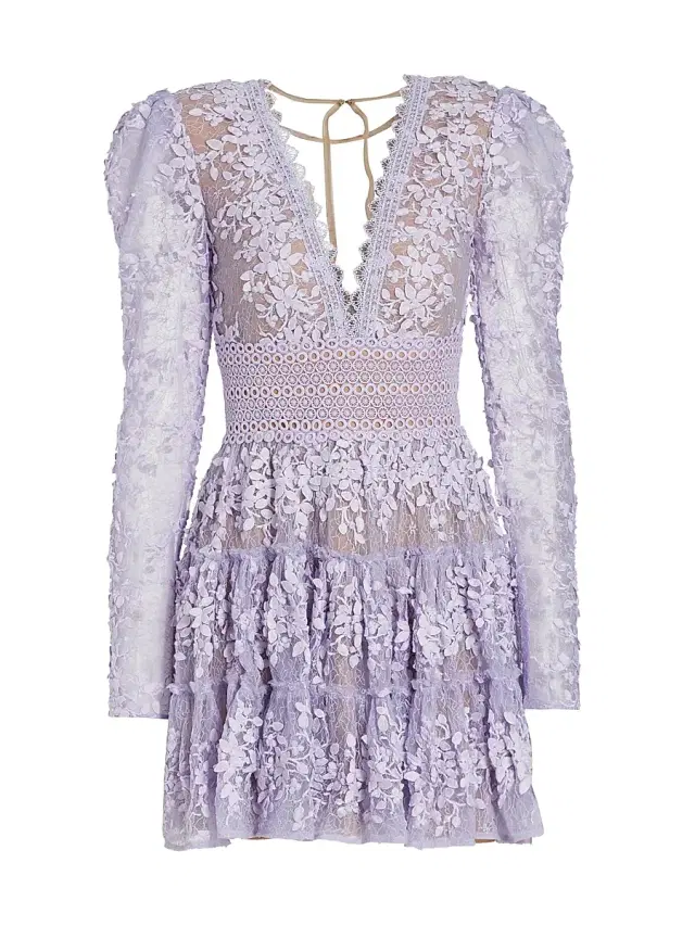 Bronx Banco Women's Megan Minidress - Lavender