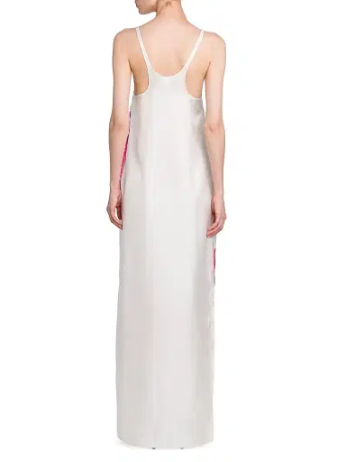 Stella McCartney Women's Poppy Silk Tank Maxi Dress | Thumbnail 5