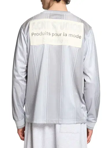 Acne Studios Men's Erwin Sports Crewneck T-Shirt - Grey | Thumbnail 5 Acne Studios Men's Erwin Sports Crewneck T-Shirt - Grey | Thumbnail 5
