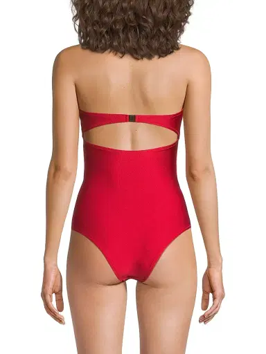 Shani Shemer Women's Nastya Sweetheart One-Piece Swimsuit - Scarlet Red | Thumbnail 5