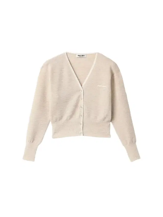 Miu Miu Women's Cashmere Cardigan - Beige Khaki