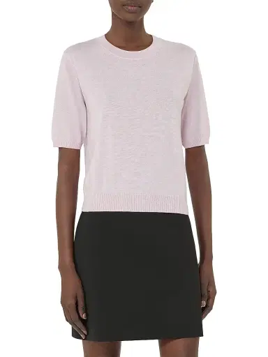 Weekend Max Mara Women's Regular Fit Wool and Cashmere Sweater - Pink | Thumbnail 3