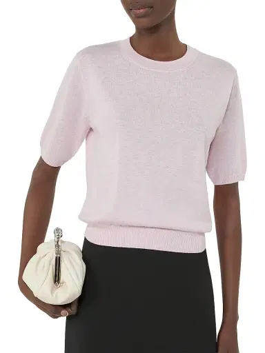 Weekend Max Mara Women's Regular Fit Wool and Cashmere Sweater - Pink | Thumbnail 5