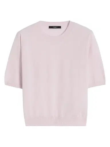Weekend Max Mara Women's Regular Fit Wool and Cashmere Sweater - Pink | Thumbnail 1