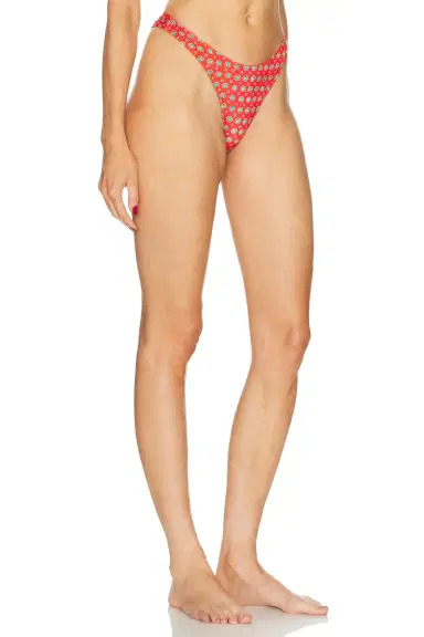 Heavy Manners High Cut Cheeky Bikini Bottom | Thumbnail 2 Heavy Manners High Cut Cheeky Bikini Bottom | Thumbnail 2