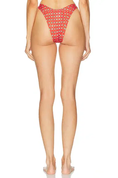 Heavy Manners High Cut Cheeky Bikini Bottom | Thumbnail 3 Heavy Manners High Cut Cheeky Bikini Bottom | Thumbnail 3
