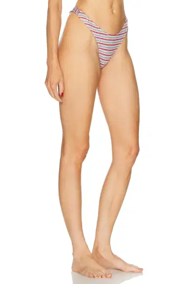 Heavy Manners High Cut Cheeky Bikini Bottom | Thumbnail 2 Heavy Manners High Cut Cheeky Bikini Bottom | Thumbnail 2