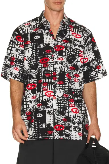 COMME des GARCONS BLACK x Filip Pagowski Printed Shirt | Thumbnail 1