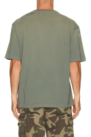 Acne Studios Exford Stamp Mending Tee | Thumbnail 2 Acne Studios Exford Stamp Mending Tee | Thumbnail 2