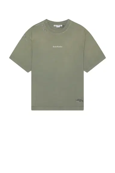 Acne Studios Exford Stamp Mending Tee | Thumbnail 4 Acne Studios Exford Stamp Mending Tee | Thumbnail 4