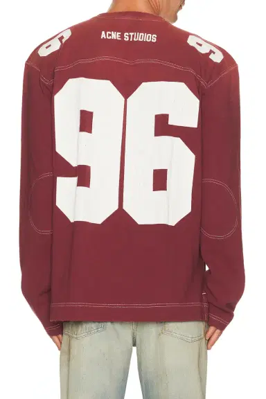 Acne Studios Exfold Soccer Tee | Thumbnail 2 Acne Studios Exfold Soccer Tee | Thumbnail 2