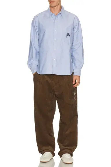Brain Dead Brooks Brothers California Selvedge Oxford Button Up Shirt | Thumbnail 3 Brain Dead Brooks Brothers California Selvedge Oxford Button Up Shirt | Thumbnail 3