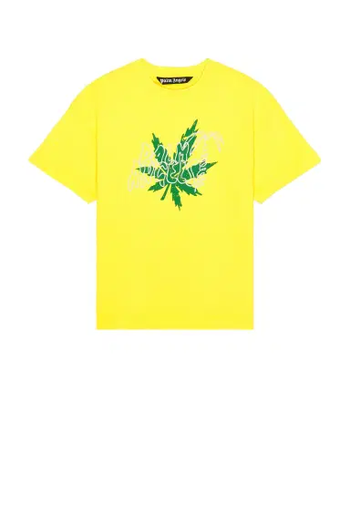 Palm Angels Palm Leaf Regular Tee | Thumbnail 4