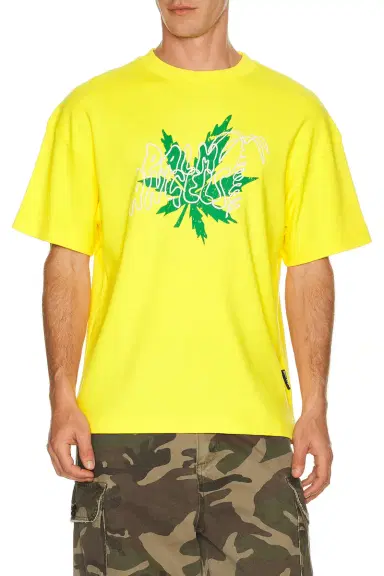 Palm Angels Palm Leaf Regular Tee | Thumbnail 1
