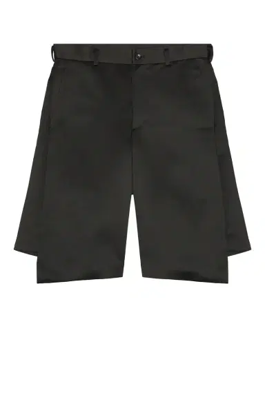 COMME des GARCONS BLACK Heavy Satin Tailored Shorts | Thumbnail 5