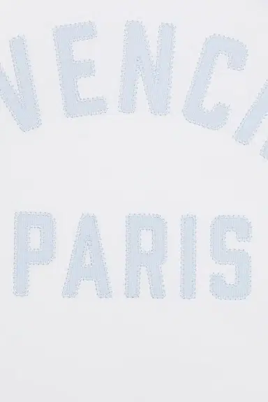 Givenchy Paris Applique Ribbon Regular Fit T-Shirt | Thumbnail 5