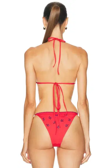 Staud Lido Triangle Bikini Top | Thumbnail 4 Staud Lido Triangle Bikini Top | Thumbnail 4